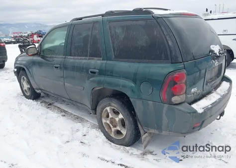 2006 Chevrolet Trailblazer Lt из США, поврежденный, VIN 1GNET13M162159065